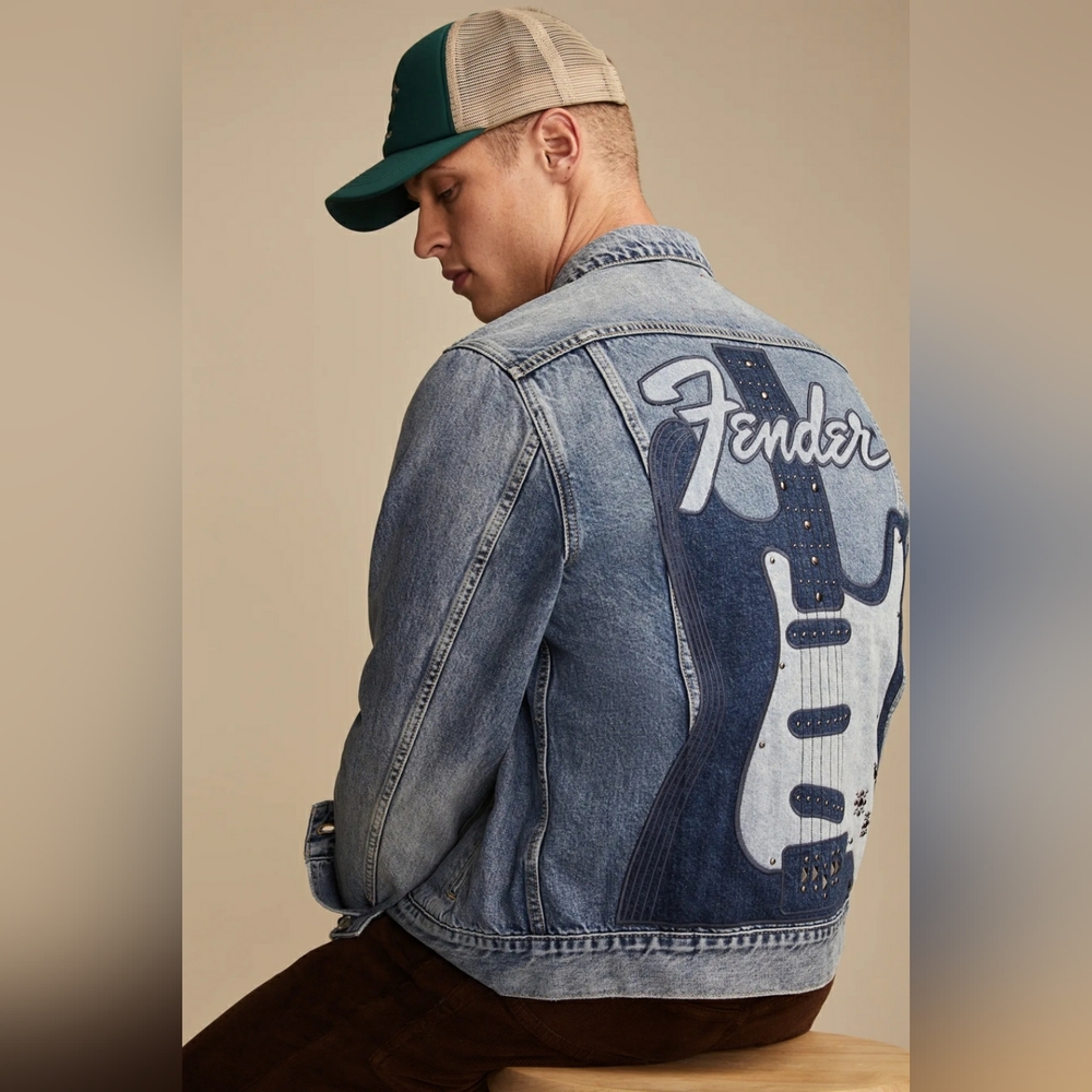 Lucky Brand® x Stratocaster Fender™ 70th Anniversary Denim Guitar Jacket